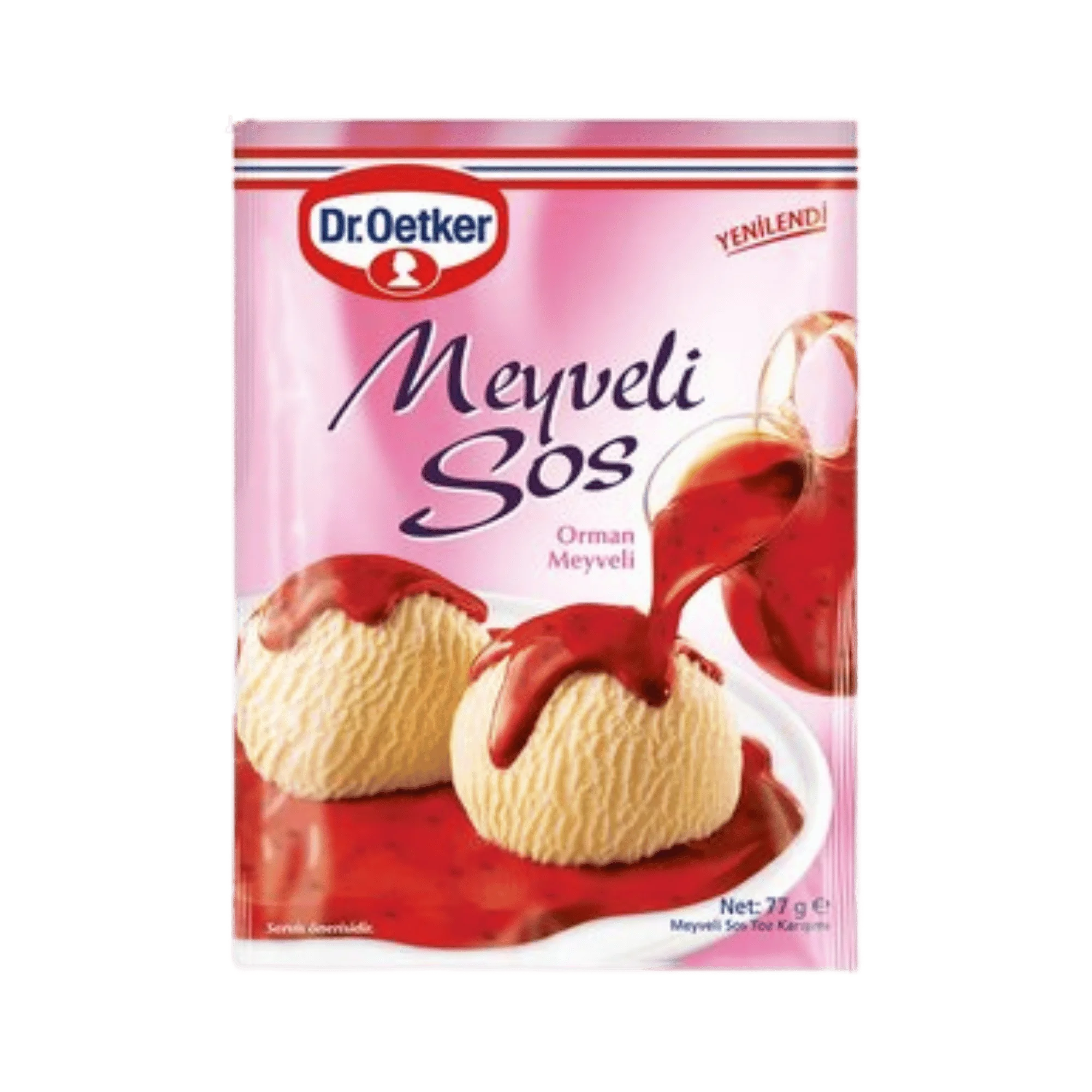 Dr. Oetker meyveli sos 77 gr