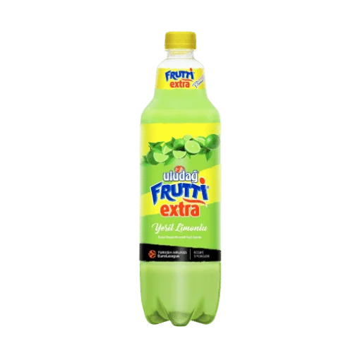 Uludağ  Frutti Extra 1L Yeşil Limonlu