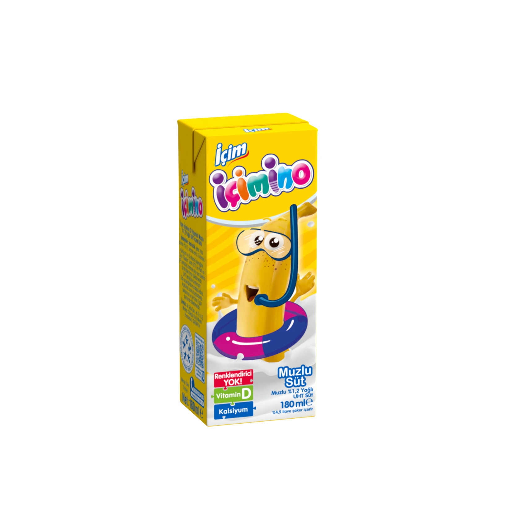 İçim İçimino Muzlu Süt 180 Ml