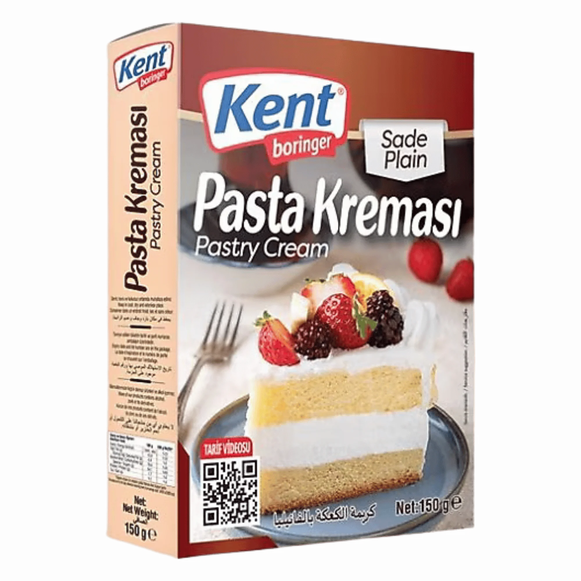 Kent Boringer Pasta Kreması Sade 150 Gr