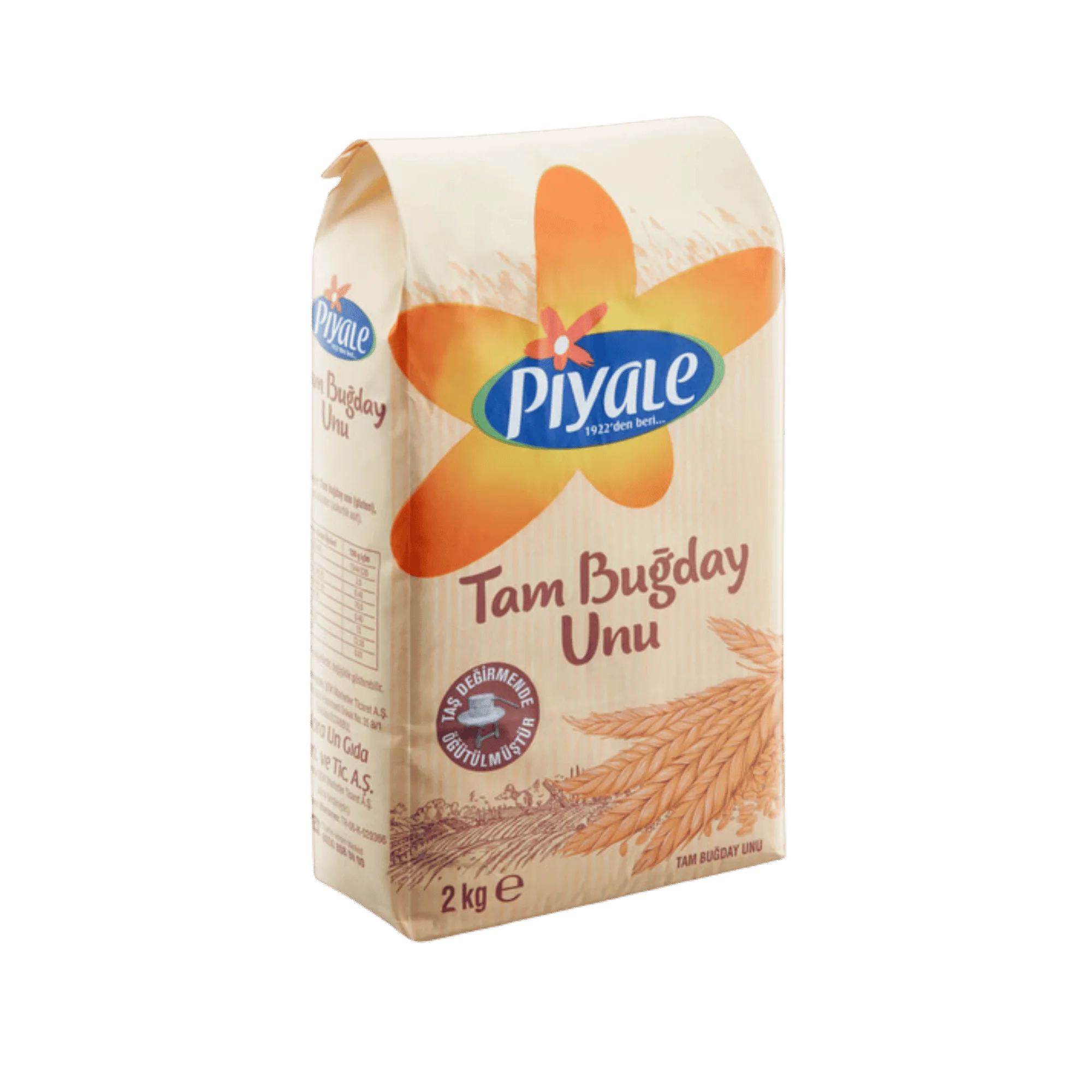 Piyale Tam Buğday Unu 2 Kg