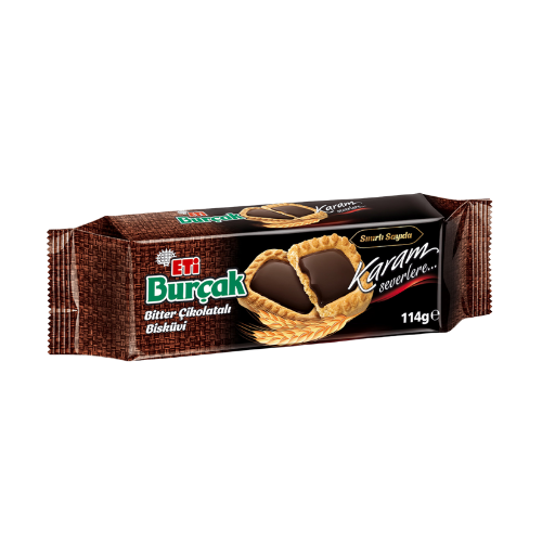 Eti burçak bitter çikolatali bisküvi 114 Gr 