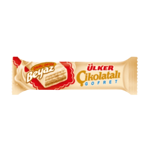 Ülker Beyaz Çikolatalı Gofret 35 G