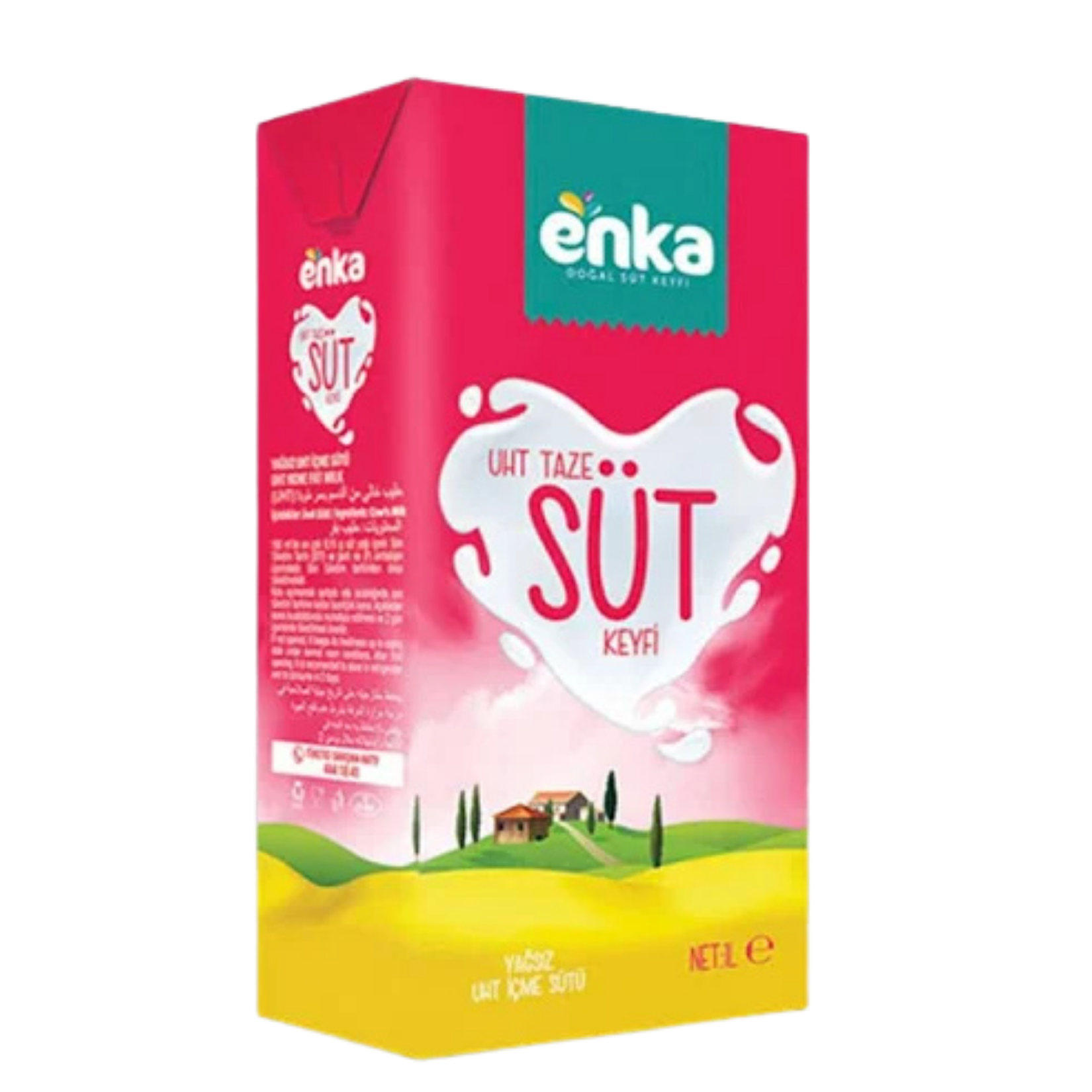 Enka süt 0,15 yağlı içme sütü 1lt