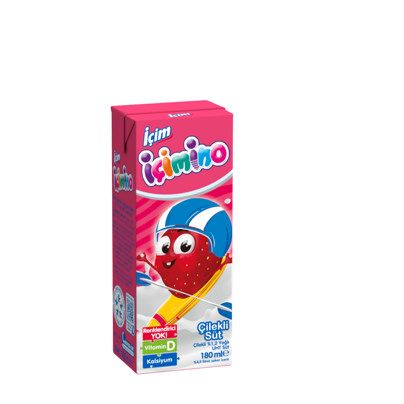 İçim İçimino Çilekli Süt 180 Ml