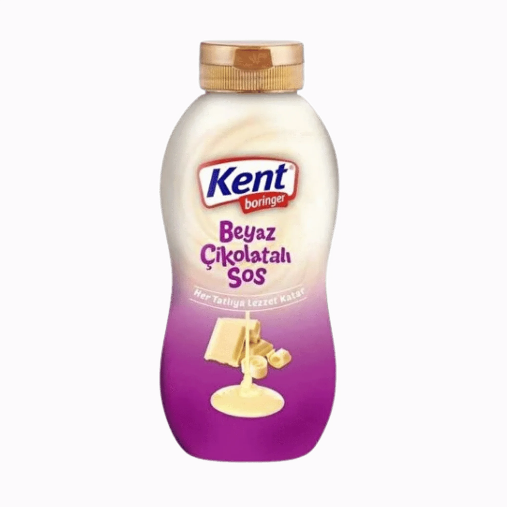 Kent Boringer 320 gr Beyaz Çikolatalı Topping Sos