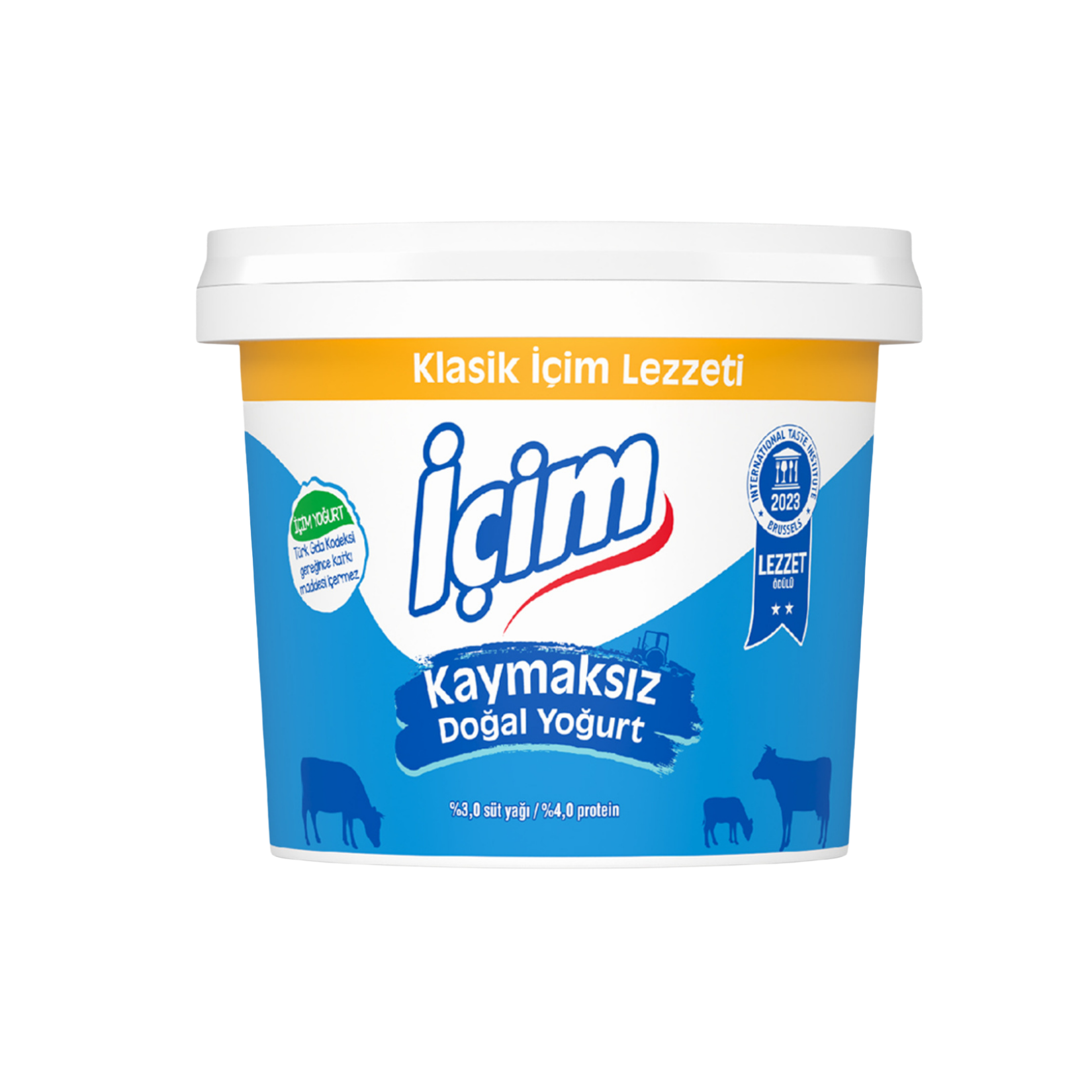 İçim kaymaksız doğal yoğurt 2 kilo 