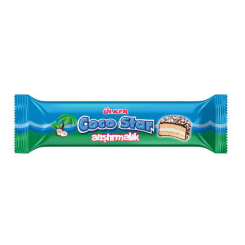 Ülker Coco Star Atıştırmalık Sandviç Bisküvi 66 Gr
