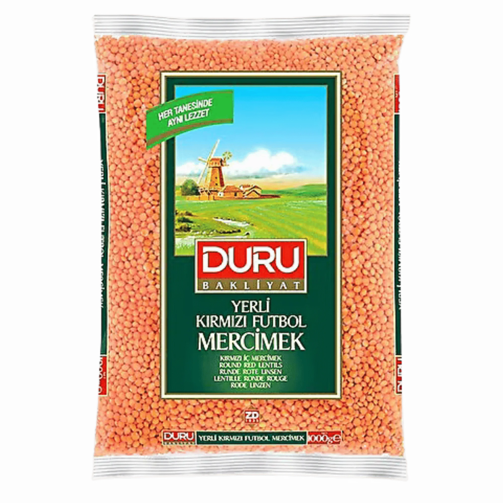 Duru Kırmızı Mercımek 1 Kg