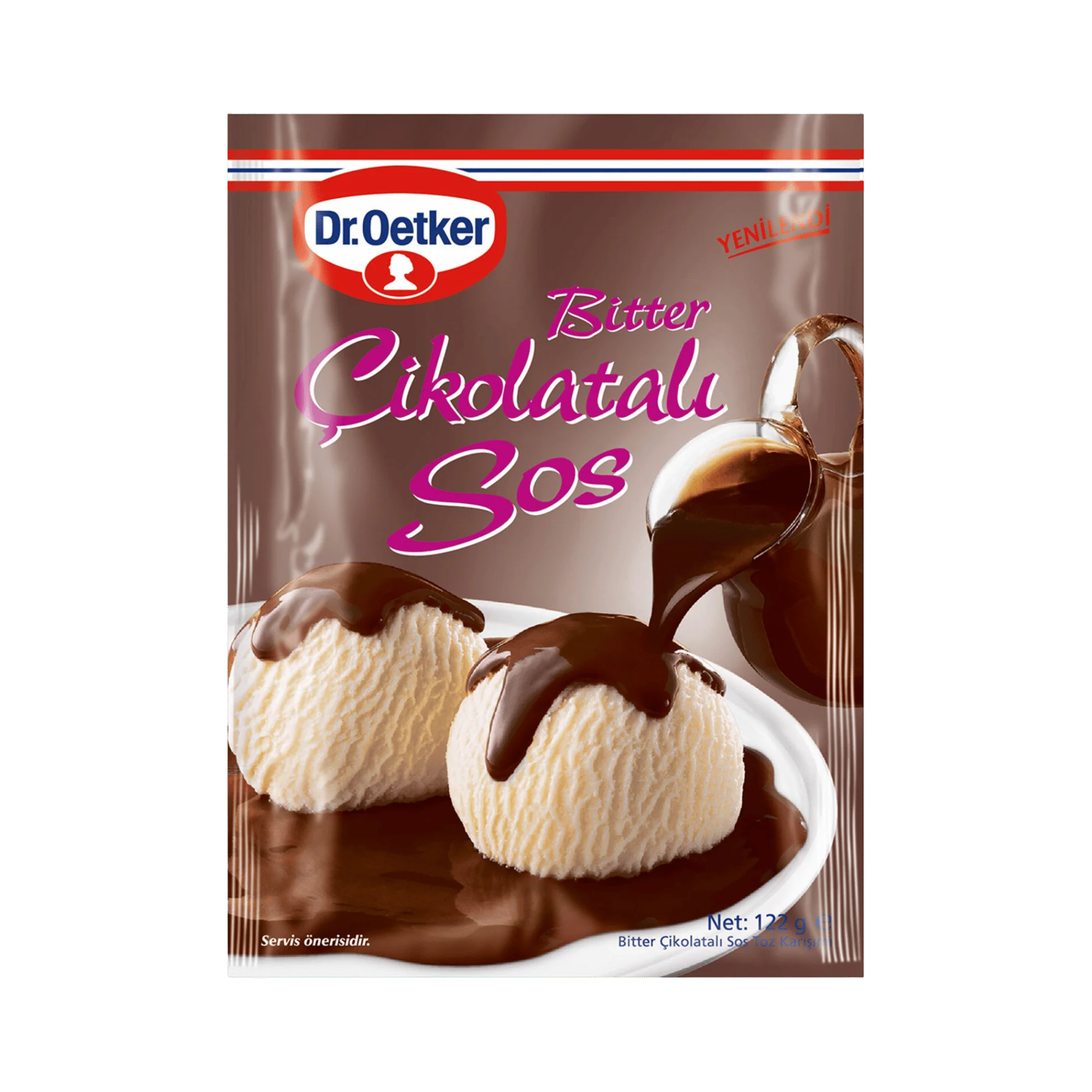 Dr. Oetker bitter çikolatalı sos 122 gr