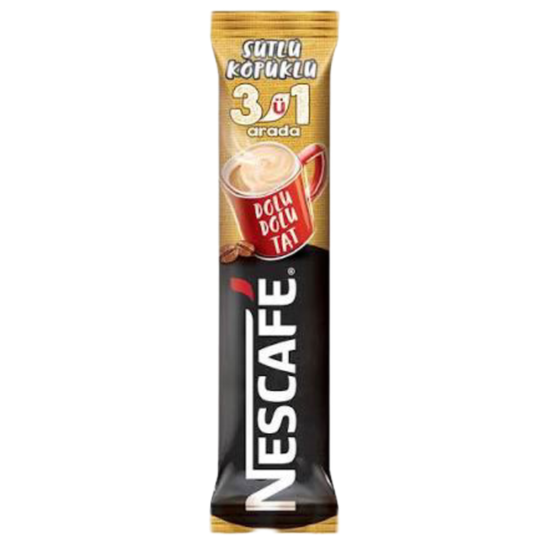 Nescafe 3 ü 1 arada sütlü köpüklü 17.4 Gr