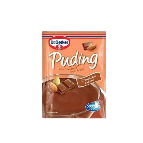 Dr.Oetker çikolatalı bademli püding 104 g