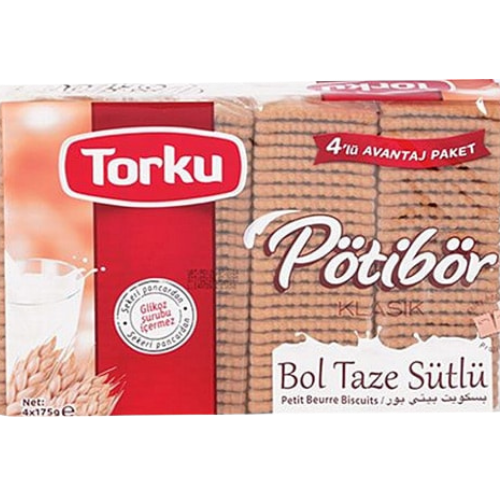 Torku pötibor bisküvi 4 lu Avantajlı paket 