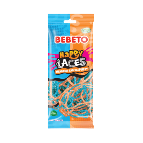 BEBETO LACES 75 GR. MANDALİNA & AHUDUDU LİCORİCE