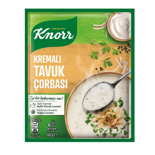 Knorr kremalı tavuk çorbası 65 Gr 