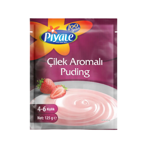 Piyale Çilekli Puding 125 g