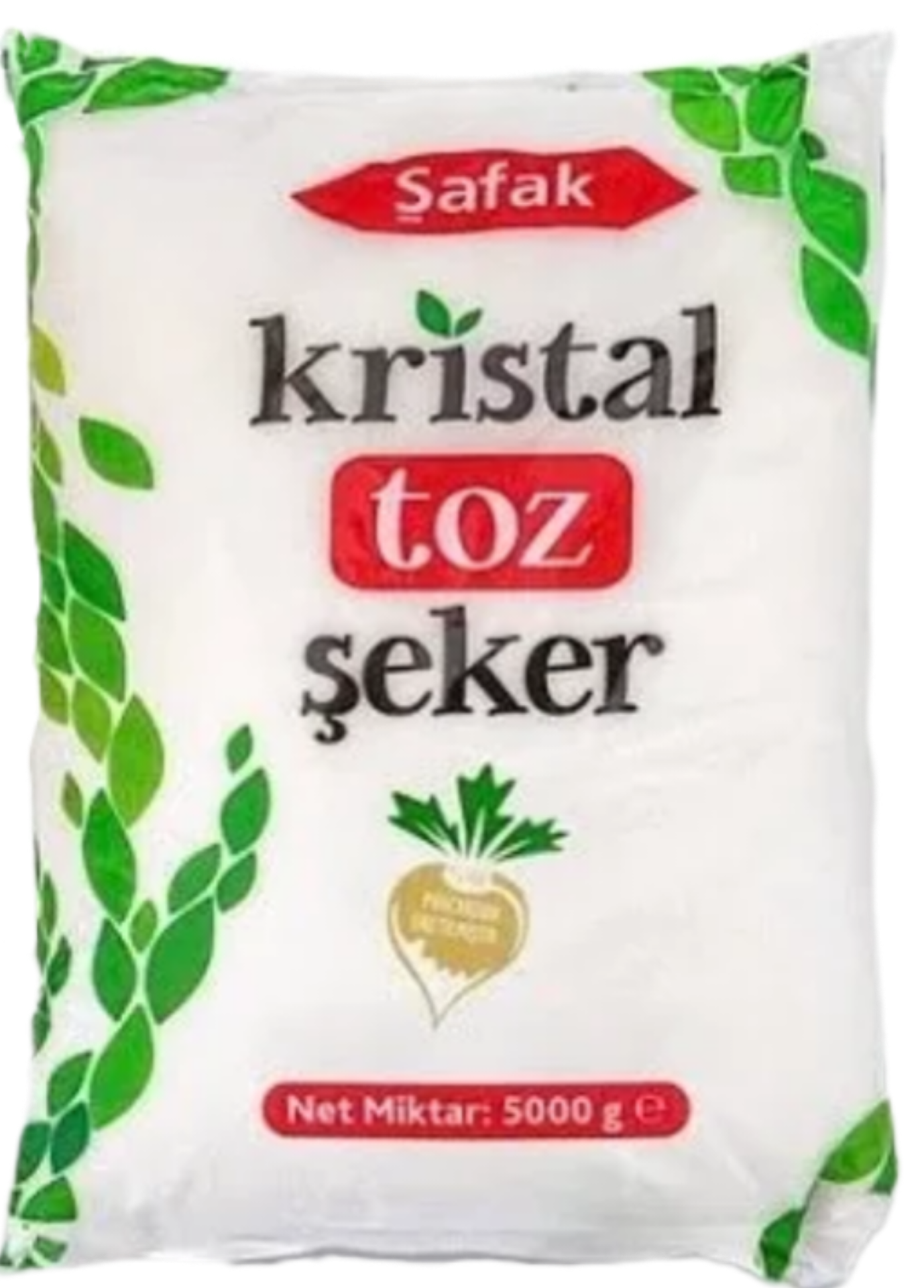 Şafak kristal toz şeker 5kg
