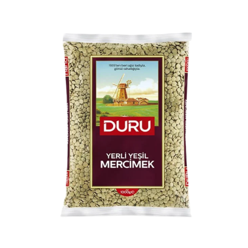 Yerli Yeşil Mercimek 1000g