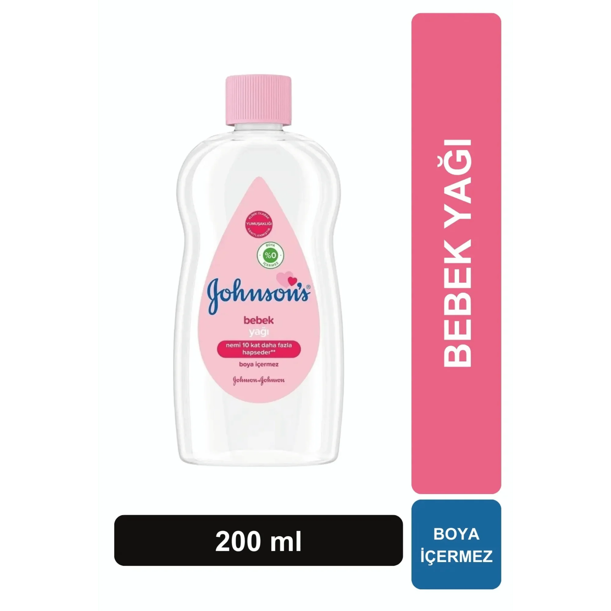 Johnson's Baby Normal Oil Bebek Yağı 200 ml