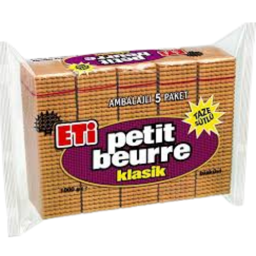 Eti petit beurre klasic sütlü bisküvi 4 lü avantajlı paket 