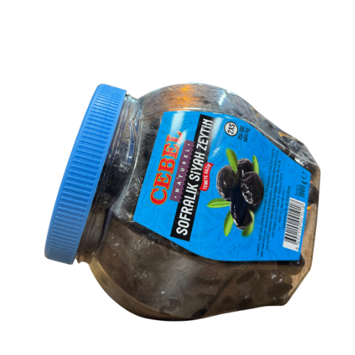 Cebel 2XS Kalibre 351-380 Siyah Zeytin 1000 Gr