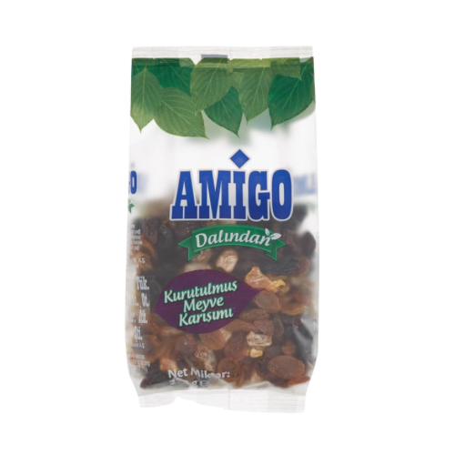 Amigo dalından kurutulmuş meyve karışımı 250 gr