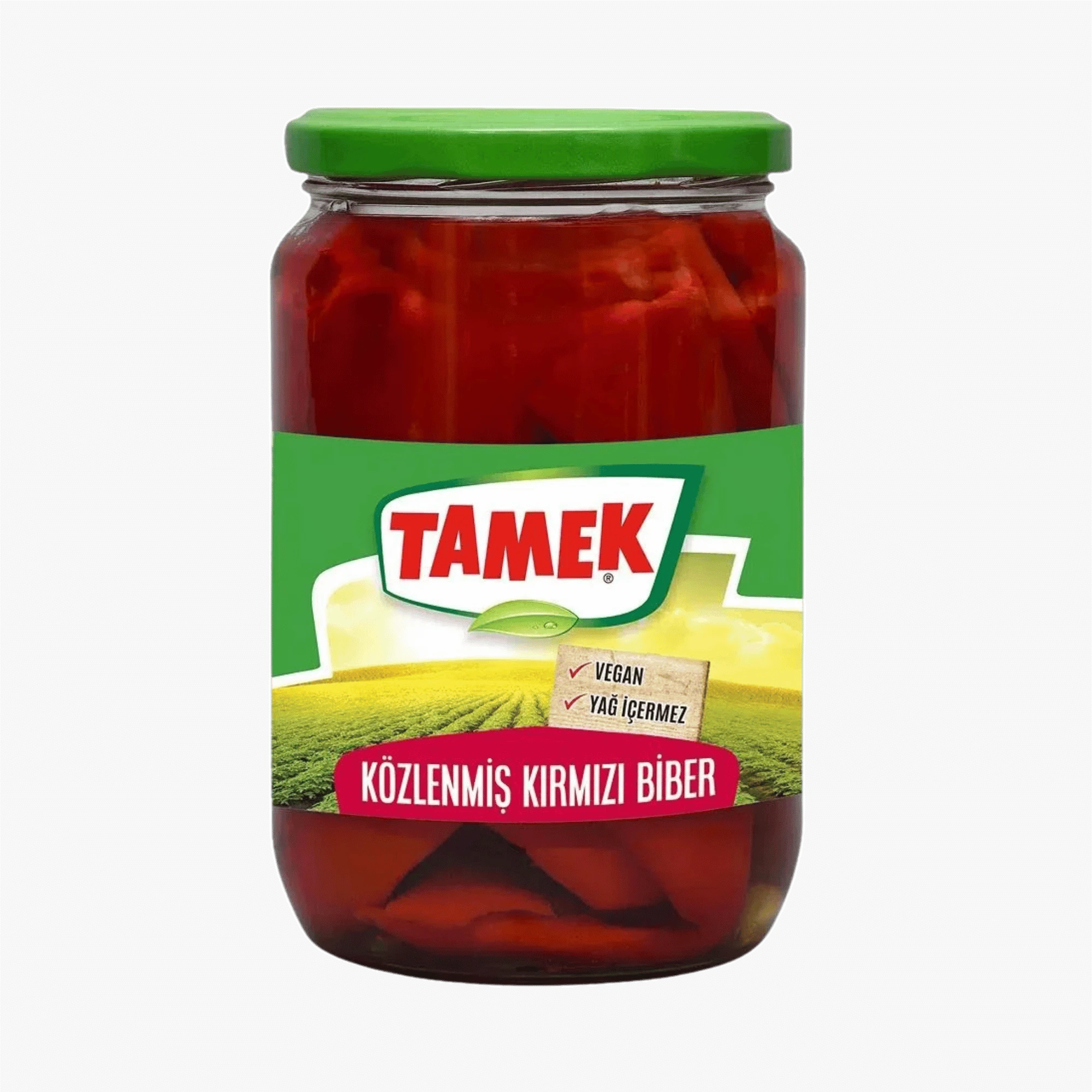 Tamek Közlenmiş Biber Konservesi 530 gr