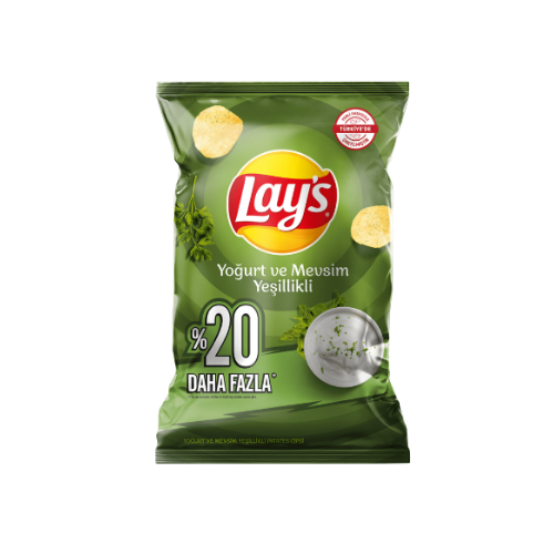 Lay’s Yoğurt & Mevsim Yeşillikli Parti Boy 160 Gr