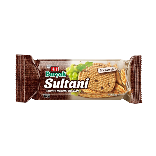 Eti burçak sultani bisküvi 123 Gr 