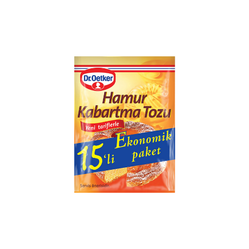 Dr.Oetker hamur kabartma tozu 15 li ekonomik paket