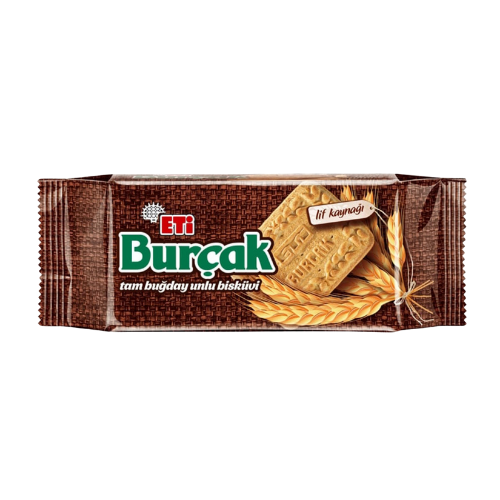 Eti burçak tam buğday unlu bisküvi 131 Gr 
