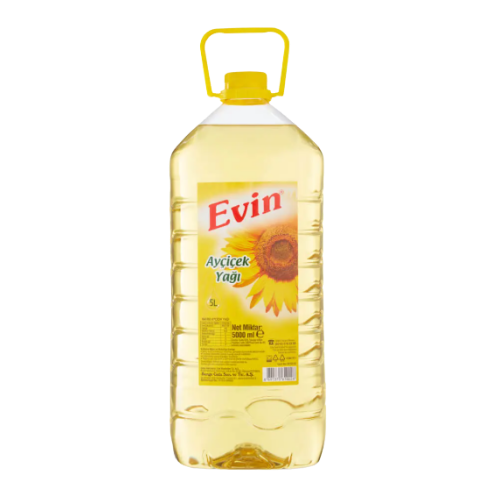 Evin Ayçiçek Yağı Pet 5 L