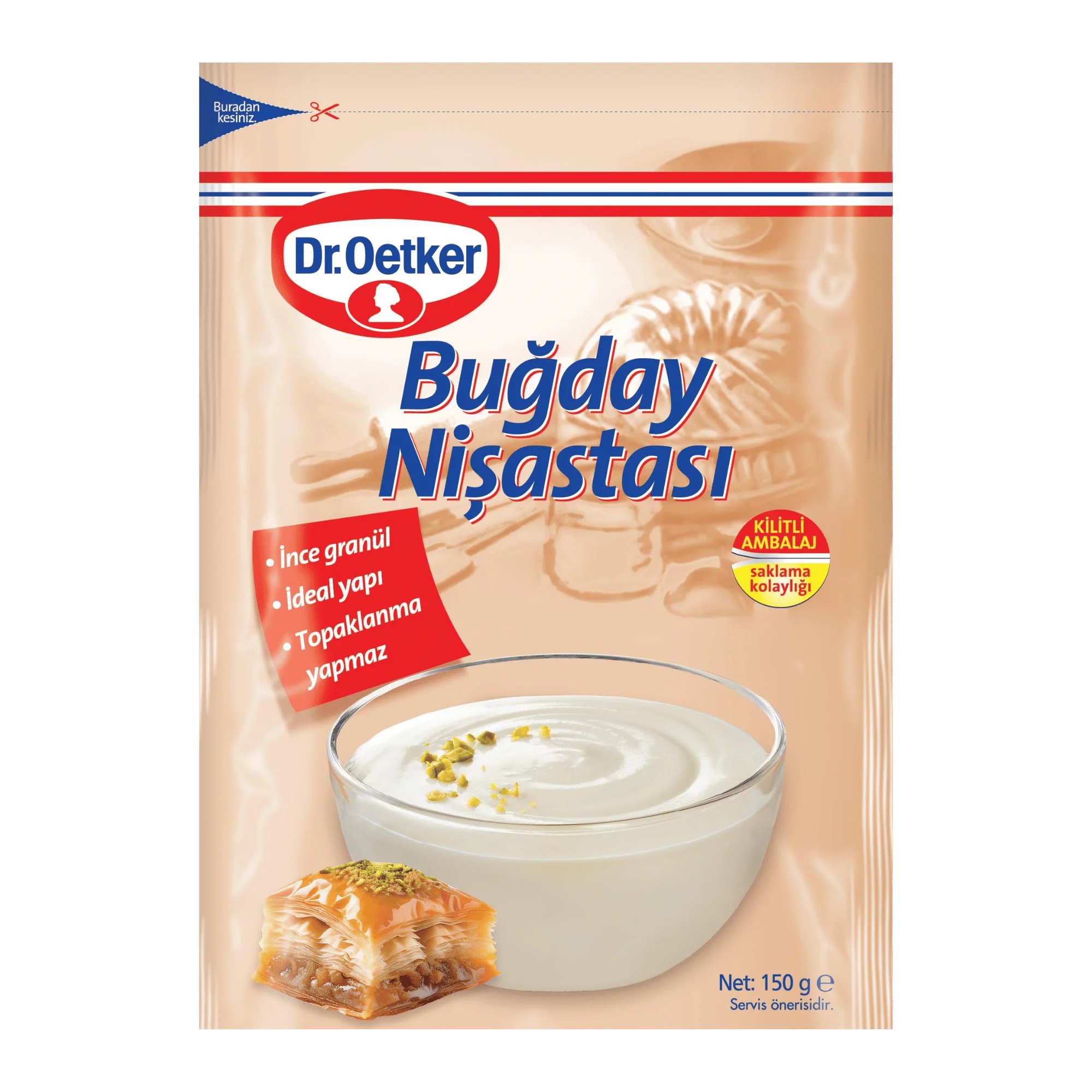 Dr. Oetker buğday nişastası 150 gr