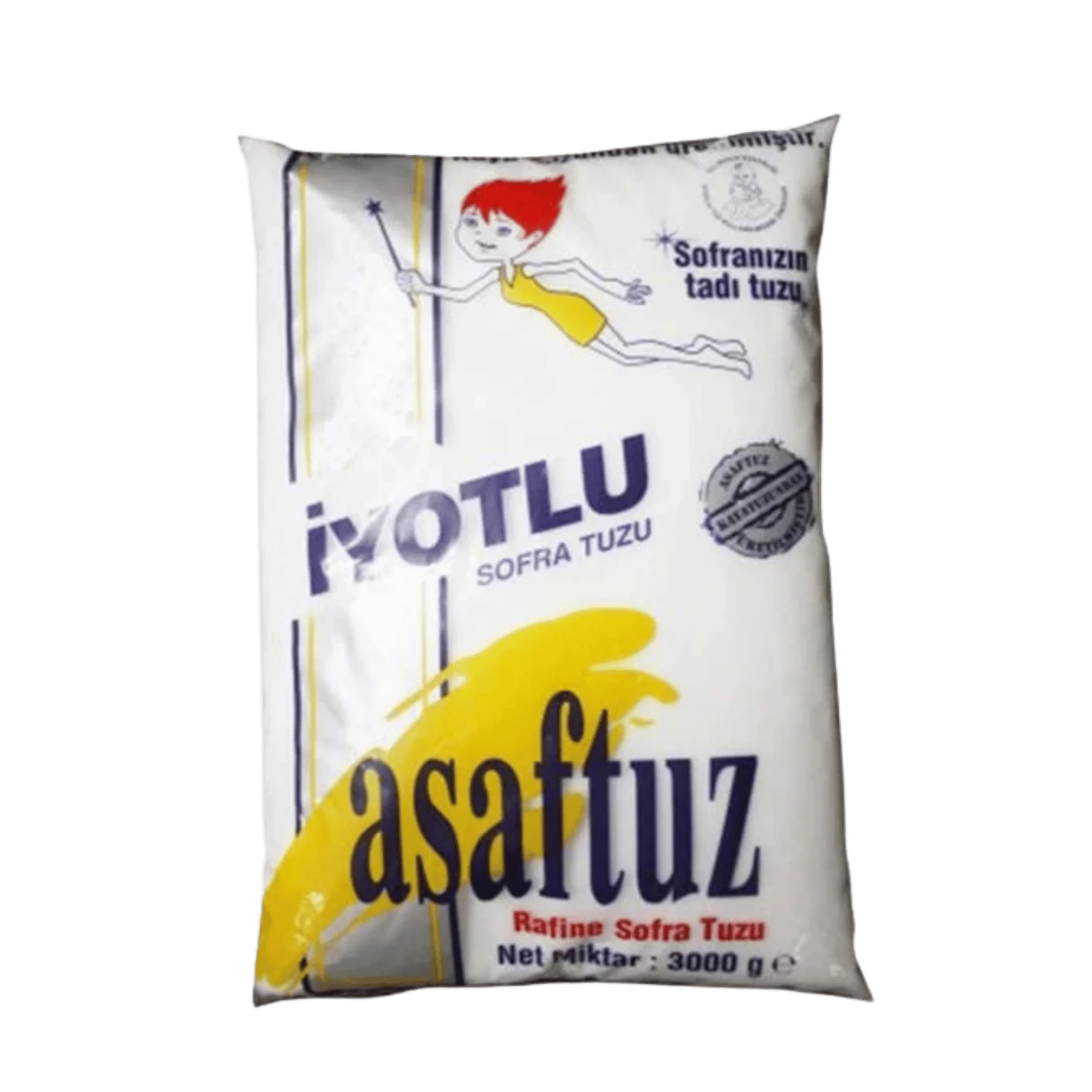 Asaf Tuz rafine sofra tuzu 3 kg