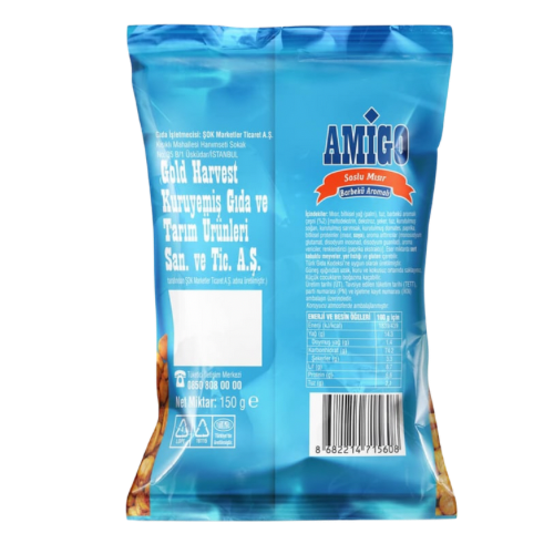 Amigo soslu mısır barbekü aramalı 150 gr