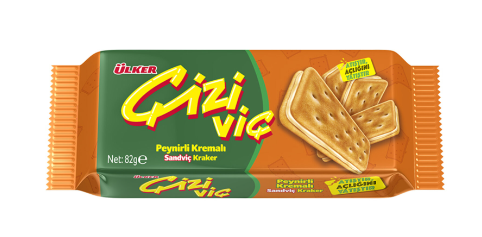 Ülker Çiziviç Peynirli Kremalı Sandviç Kraker 82 Gr