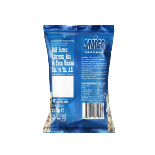 Amigo kabak çekirdeği 200 gram