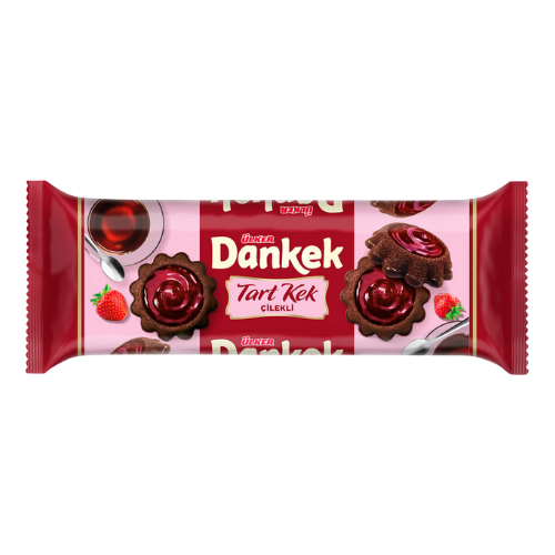 Ülker Dankek Çilekli & Çikolatalı Tart Kek 180 G