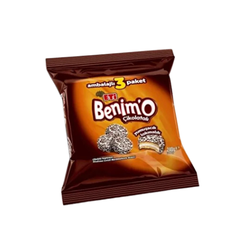 Benim'o bisküvi çikolatalı 3 lu avantajlı paket 