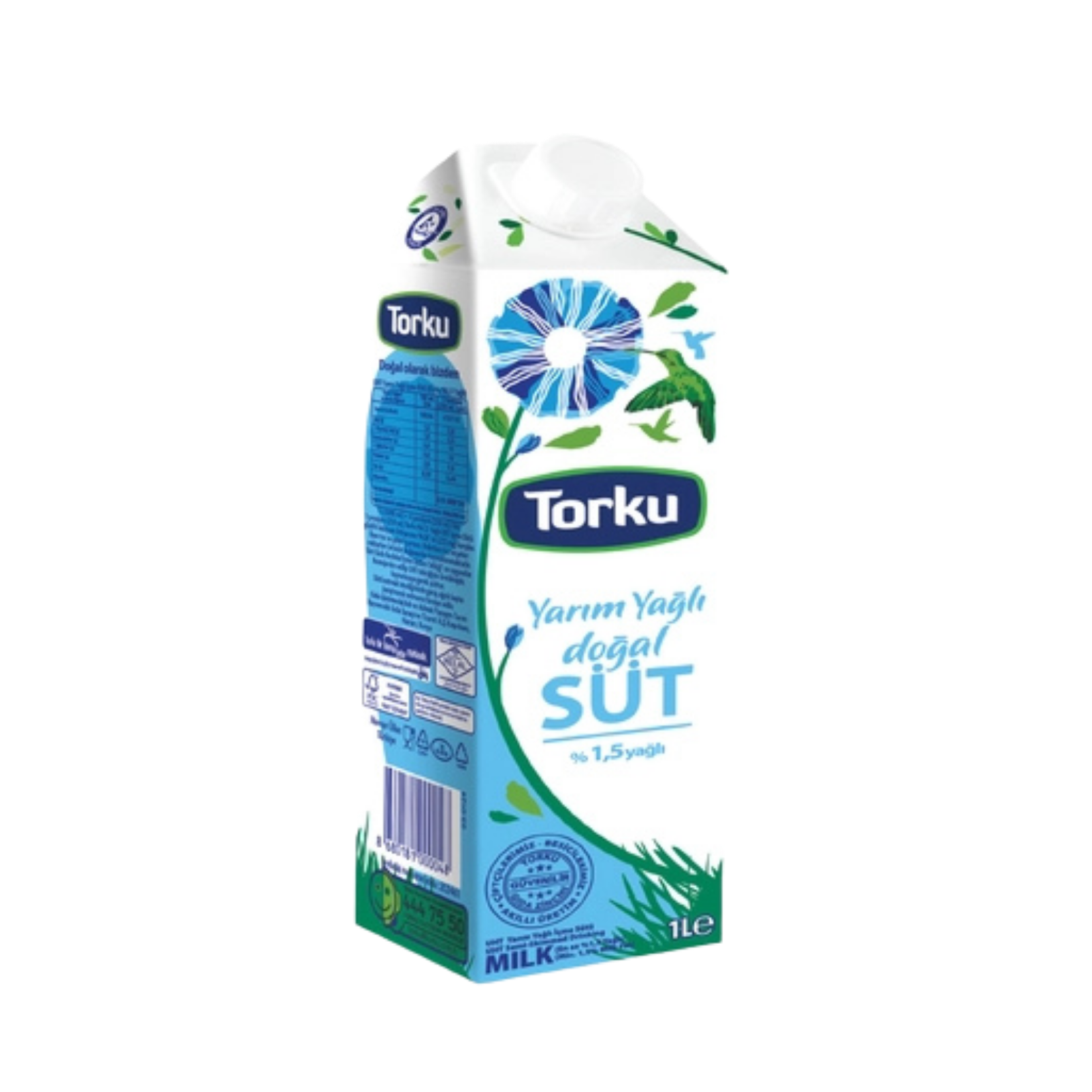 Torku doğal süt 1,5 yağlı 1lt