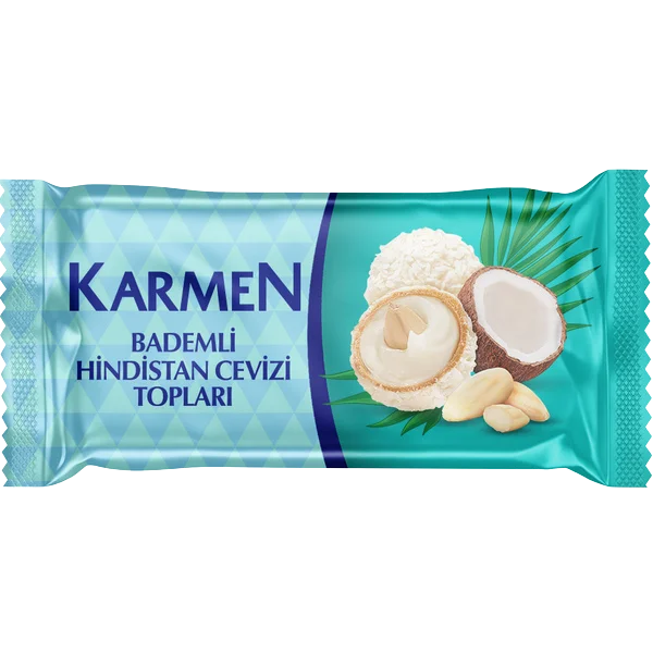 Karmen bademli hindistan cevizi topları