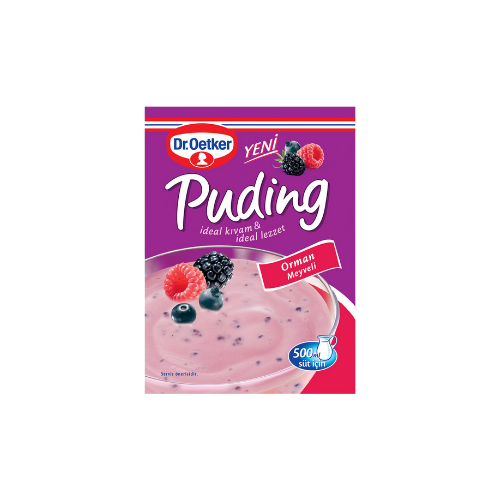 Dr .Oetker orman meyveli pudıng 81 g
