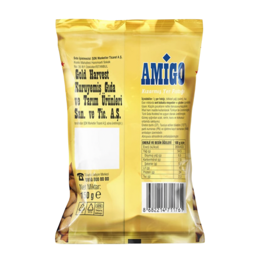 Amigo kızarmış yer fıstığı 150 gr