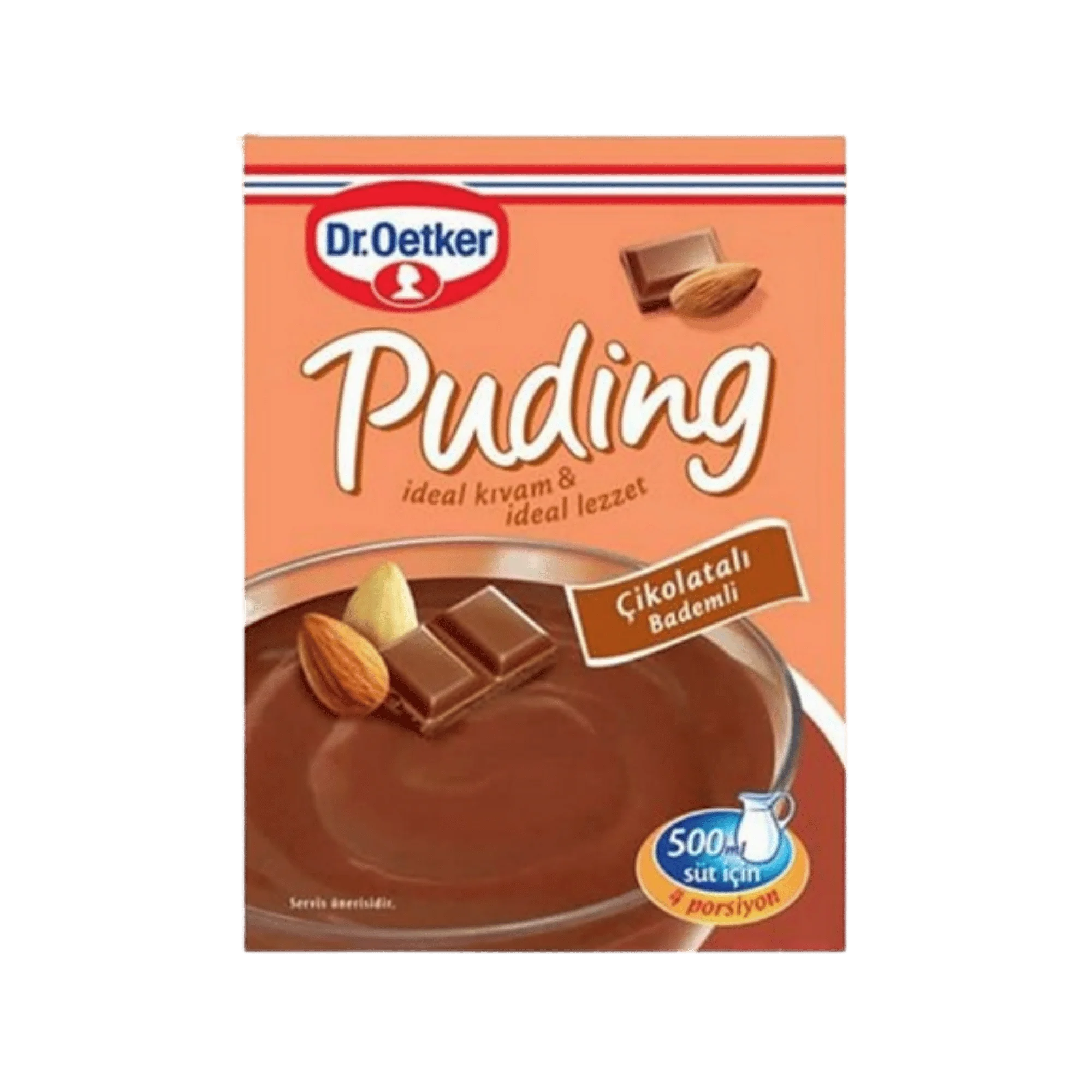 Dr.Oetker çikolatalı bademli puding 104 gr