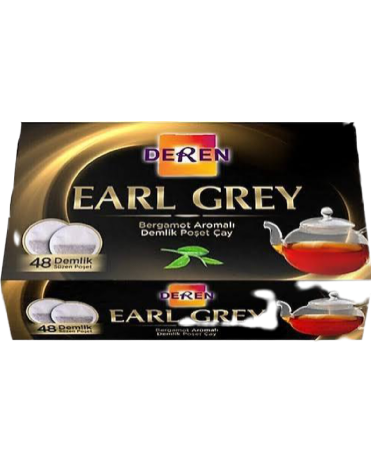 Deren Earl Greyfurt demlik poşet çay 48 demlik süzen poşet